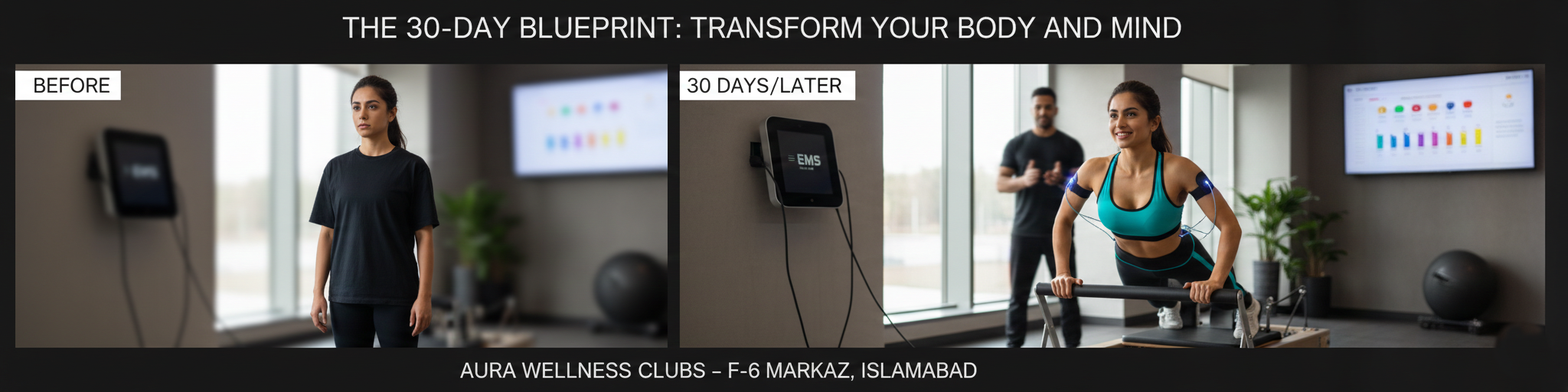 The 30-Day Blueprint: Transform Your Body and Mind at Aura Wellness Clubs